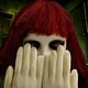 preview thumbnail 6 of 14, Haunted Hill Farm 27 In. Pop-Up Animatronic Haunted Doll, Indoor/Outdoor Halloween Decoration, Red Flashing Eyes, Noises