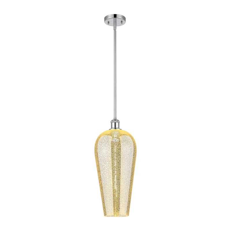 Innovations Lighting Endless Possibilities Ballston - Chelsea - 1 Light 8" Stem Hung Mini Pendant - Mercury/Polished Chrome
