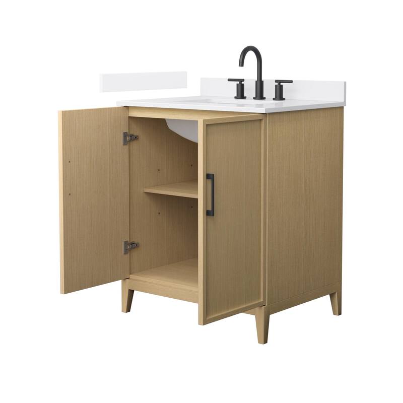 Wyndham Collection WCH717130S-QTZ-US3MXX Elan 30" Free Standing Single