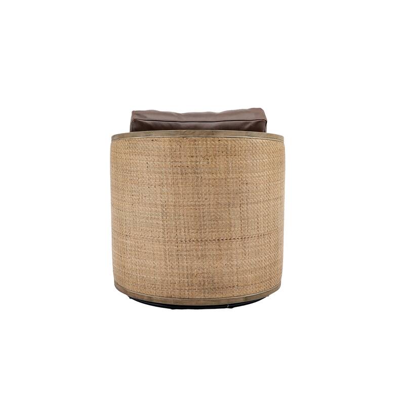 Swivel Barrel Chair Accent Chair