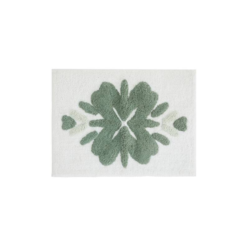 Becky Cameron 100% Cotton Floral Patterned Bath Mat