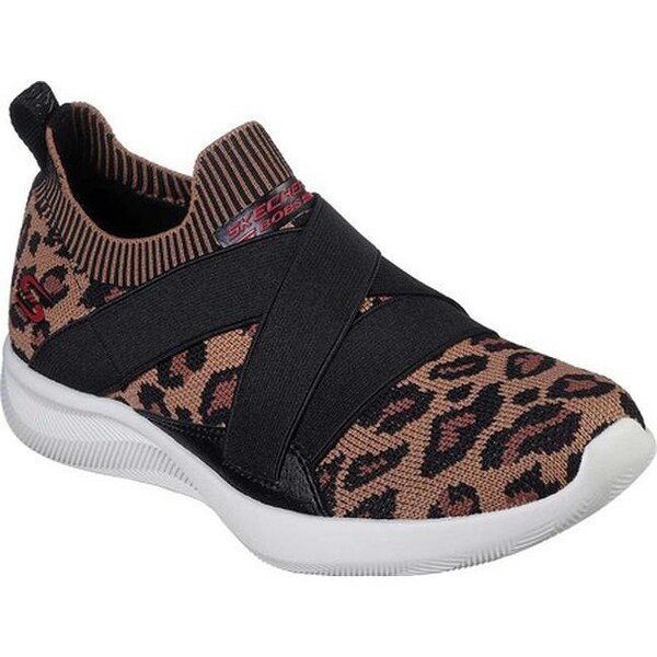 skechers bobs sport squad 2 leopard