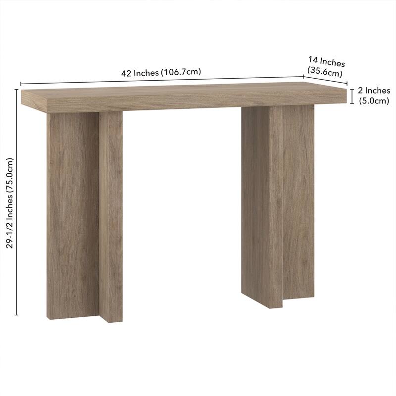 Dimitra 42" Wide Rectangular Console Table