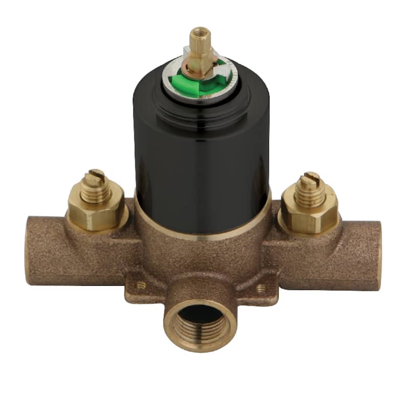 Kingston Brass Chatham Pressure Balanced Rough-In Tub and Shower Valve with Stops - Oil Rubbed Bronze