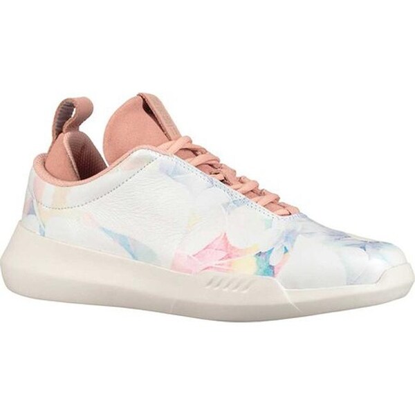 pink floral sneakers
