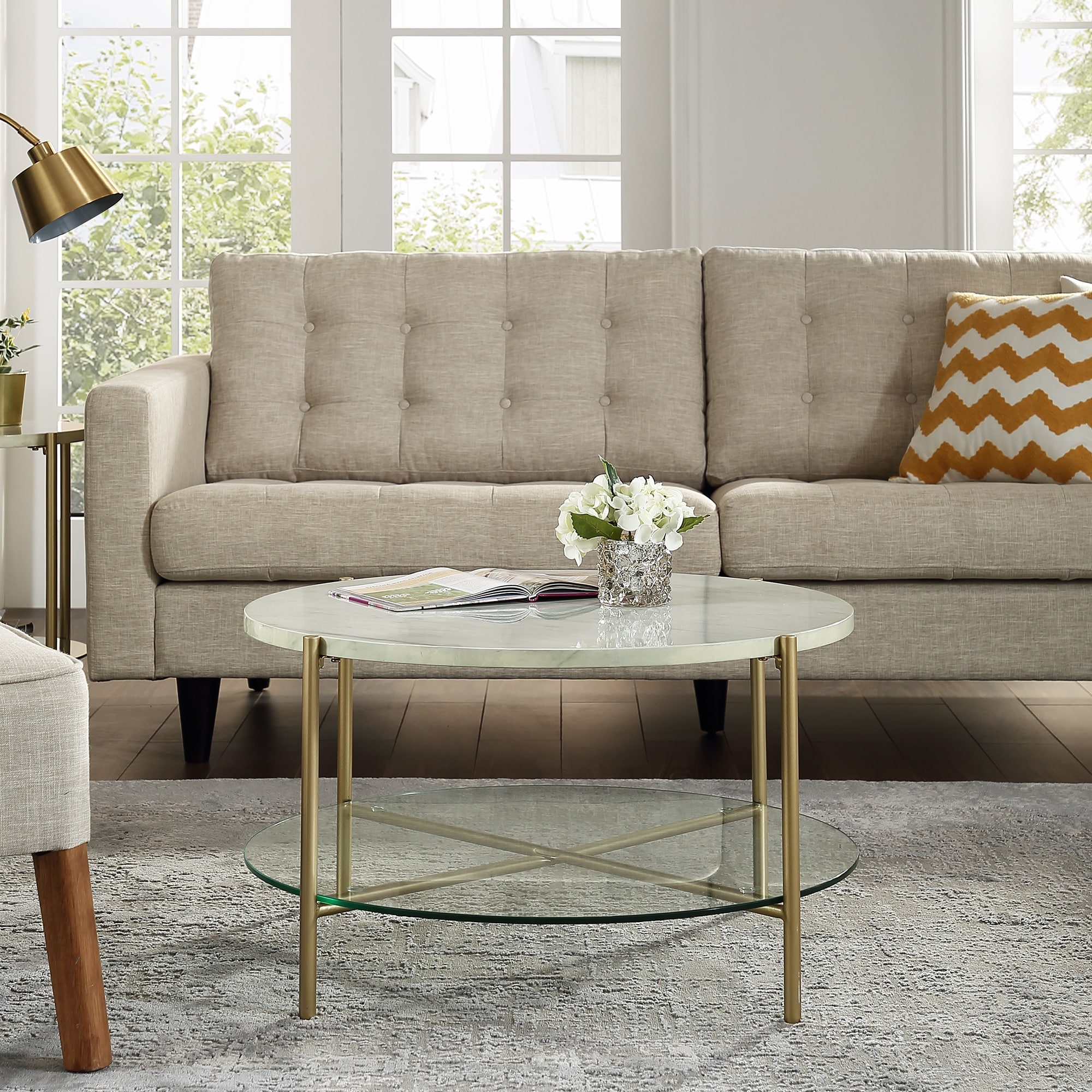 Versanora marmo coffee deals table