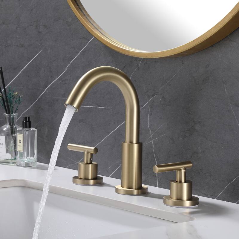 Rbrohant Widespread Faucet 2-handle Bathroom Faucet