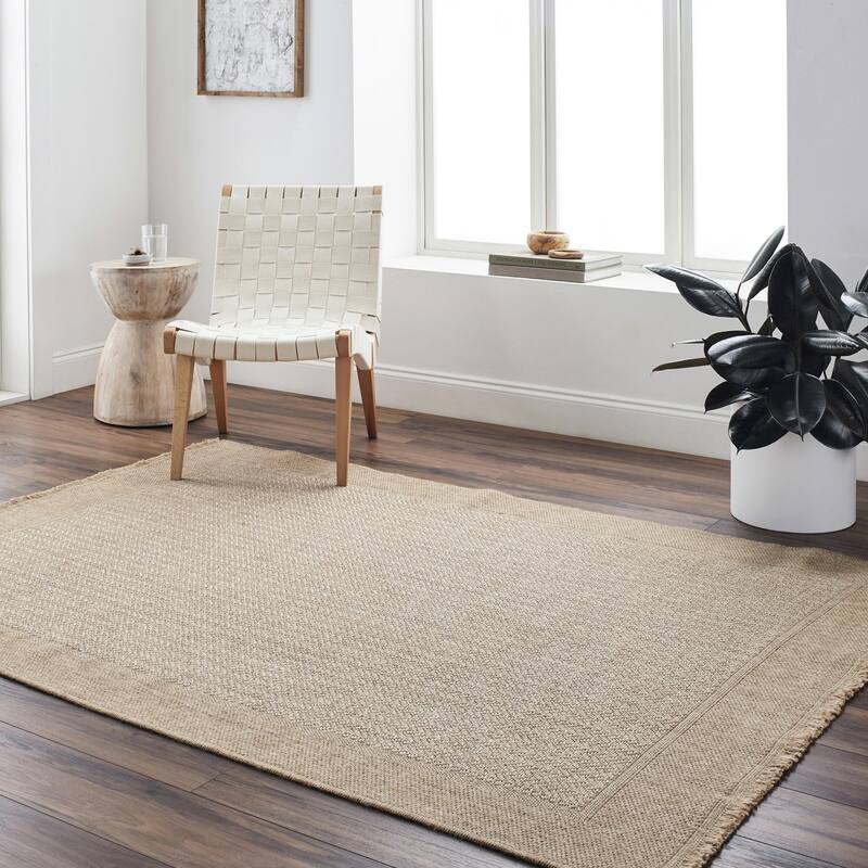 Livabliss Mirage Outdoor Solid Area Rug