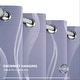 preview thumbnail 91 of 112, Deconovo Silver Wave 52 Width Curtain Panel Pair (2 Panel)