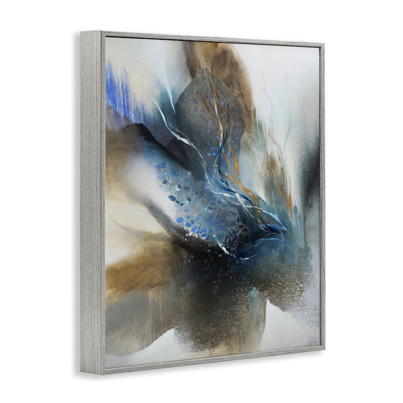 Stupell Solemn Neutral Atmosphere Framed Giclee Art Design By K. Nari