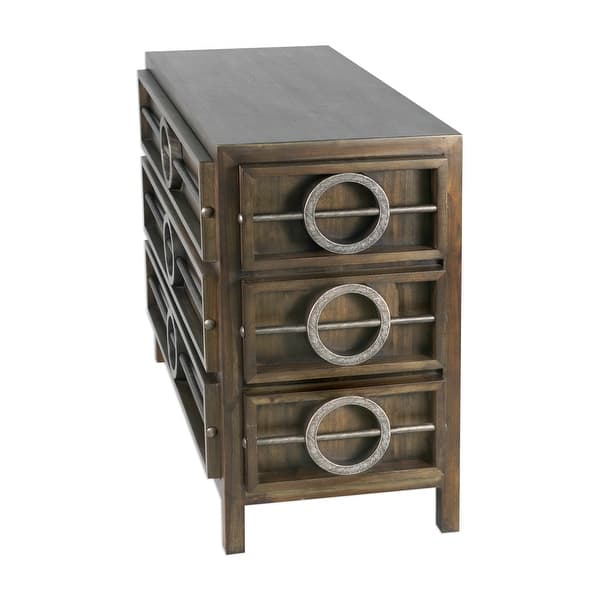 Shop Uttermost 25306 Riley 42 Inch Wide Acacia Wood Dresser With