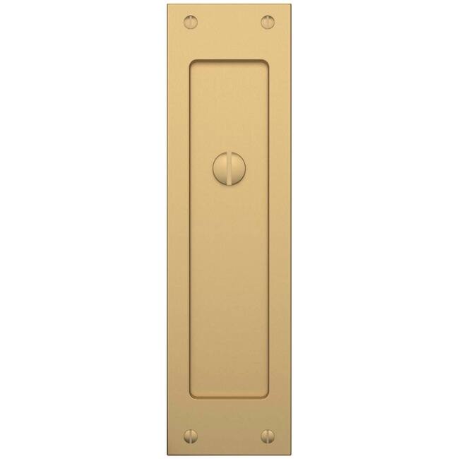 Baldwin Santa Monica Style Pocket Door Exterior Privacy Trim from the