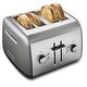 preview thumbnail 8 of 8, KitchenAid Refurbished 4-Slice Toaster with Manual High-Lift Lever, RKMT4115