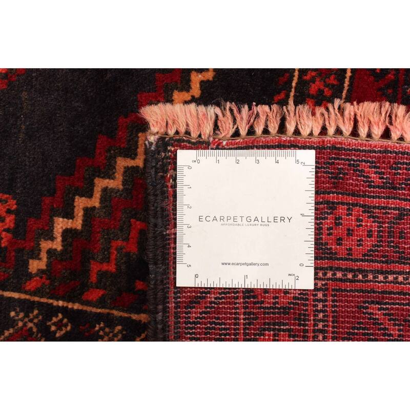 ECARPETGALLERY Hand-knotted Teimani Dark Navy Wool Rug - 2'11 x 5'3