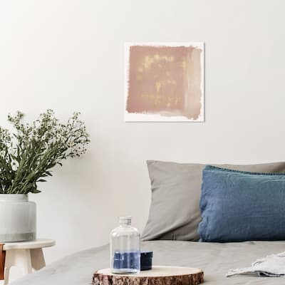 Wynwood Studio Canvas Abstract Cloudy Dreams Brown and Light Brown Modern & Contemporary Wall Art Canvas Print