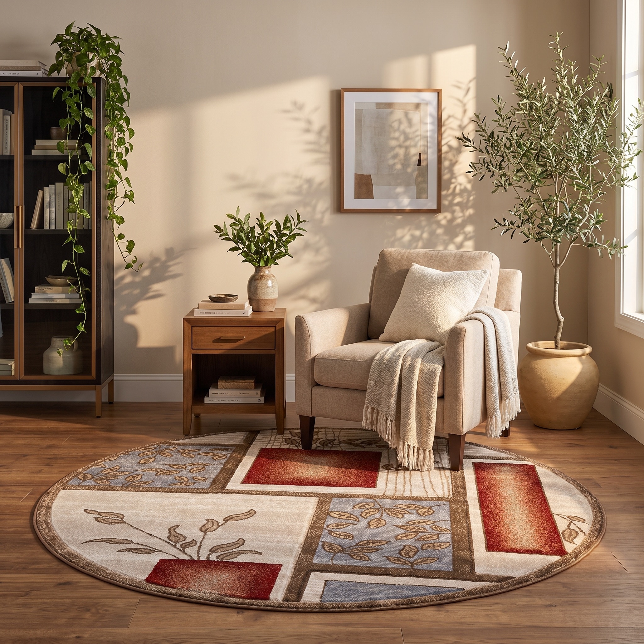 MDA Rugs Alexia Collection Geometric Modern & Contemporary Area Rug