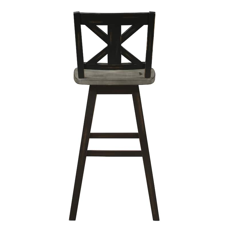 Roux Swivel Pub Height Barstool (Set of 2)