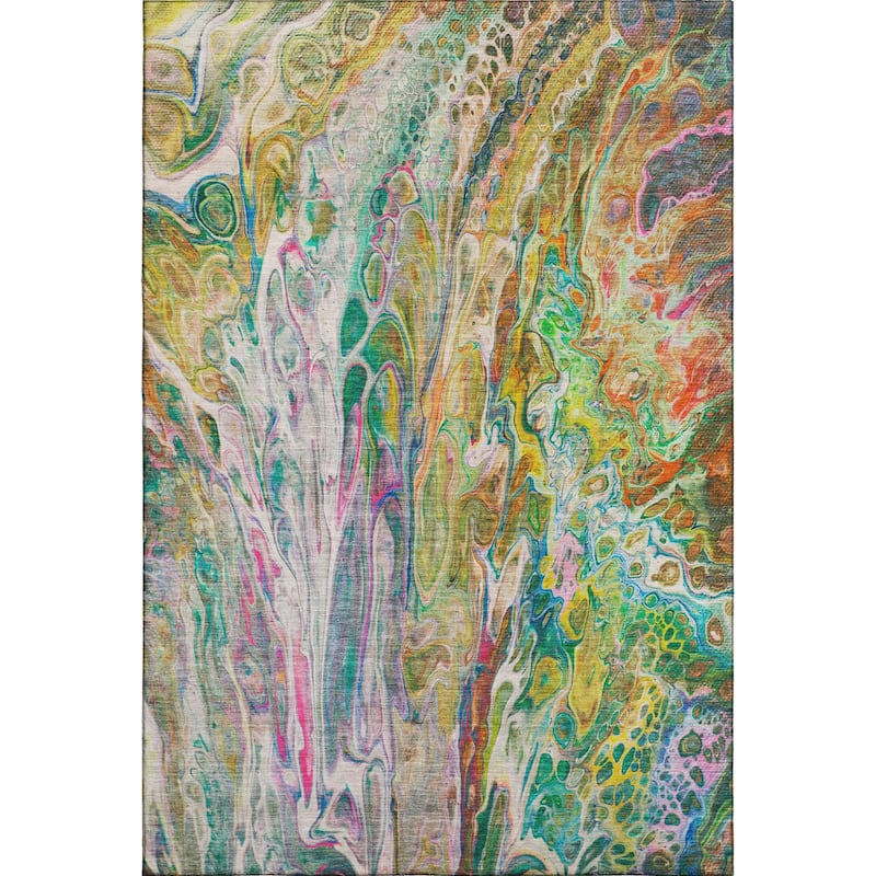 Premium Washable Super Soft Abstact Mayfield Rug