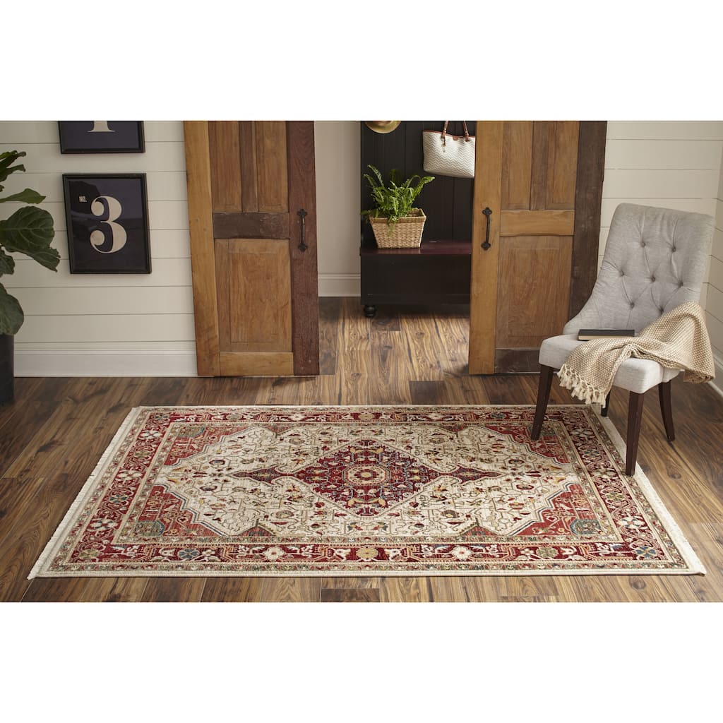 Momeni Lenox Traditional Medallion Area Rug