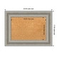 preview thumbnail 27 of 54, Parlor Framed Cork Bulletin Memo Board