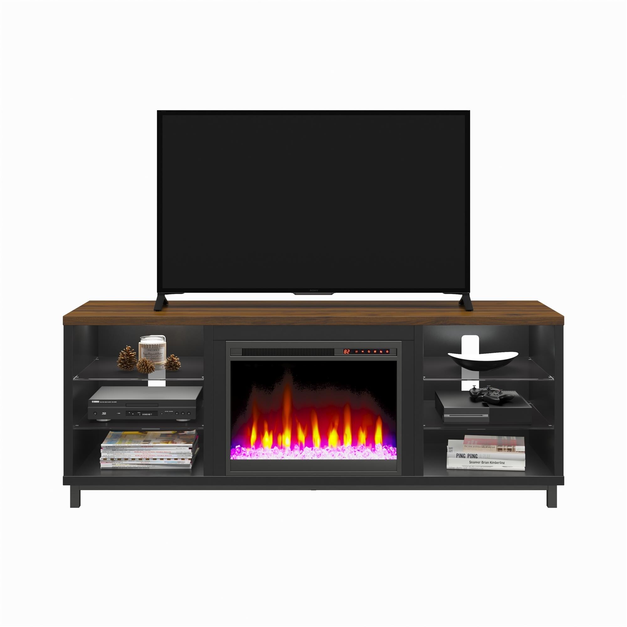 Avenue Greene Westwood Fireplace TV Stand TVs up to 70 Inches Wide - On  Sale - Bed Bath u0026 Beyond - 19531790
