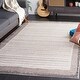 preview thumbnail 2 of 13, SAFAVIEH Jade Fehmije Modern Stripe Border Rug