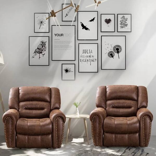 slide 1 of 48, Breathable Bonded Leather Electric Power Recliner Chair