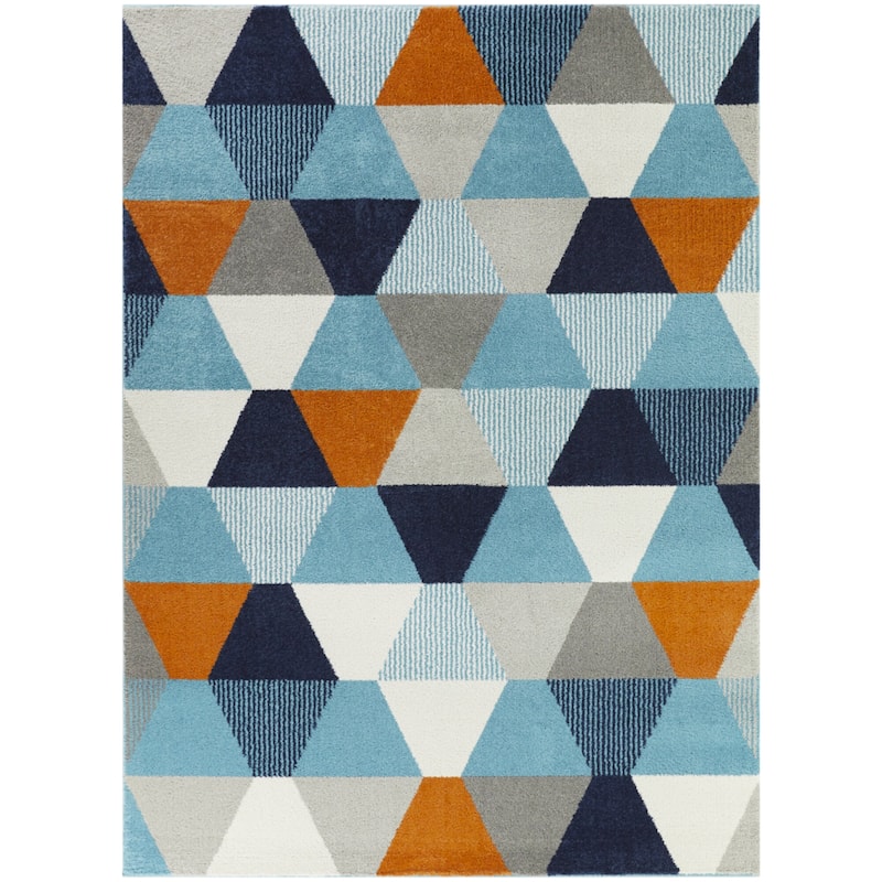 Laszlo Modern Geometric Area Rug