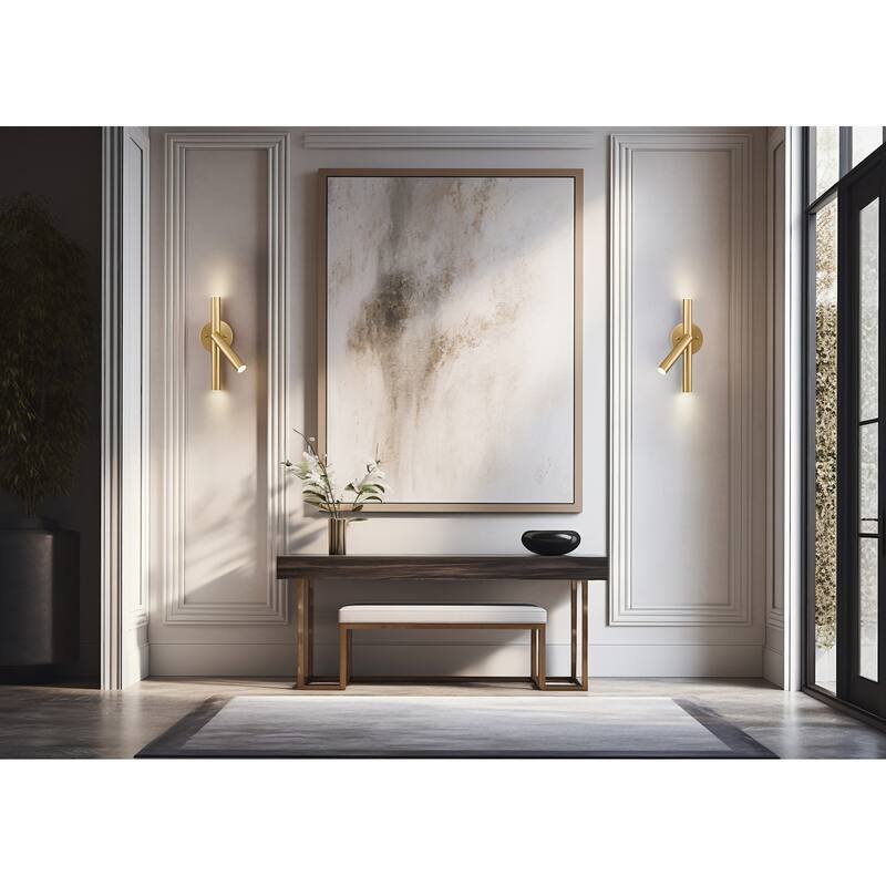 Z-Lite 919-3S-LED Saxon 13" Tall LED Bathroom Sconce