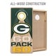 preview thumbnail 4 of 5, Green Bay Packers NFL 2x4 Professional Cornhole Board Set