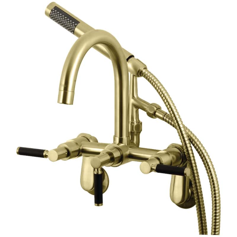 Kingston Brass Kaiser Wall Mounted Clawfoot Tub Filler � Includes Hand