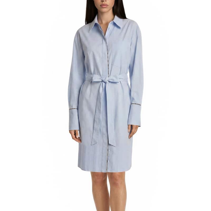 burberry dress blue BURBERRY