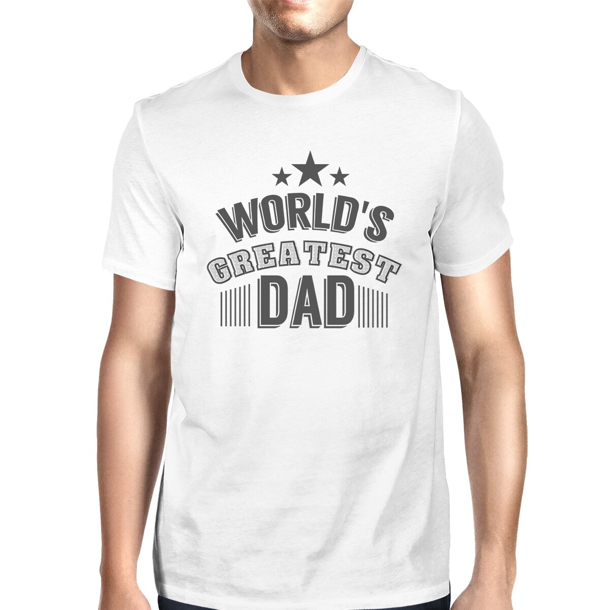 Shop World S Greatest Dad Mens Graphic Shirt Fathers Day Gifts For Him Free Shipping On Orders Over 45 Overstock 15999369