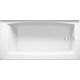 kohler entity alcove bathtub