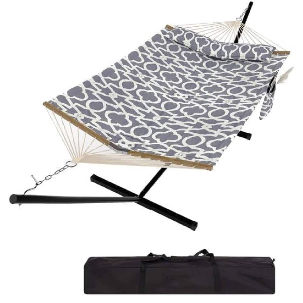 450 LBS Capacity, 2 Person Outdoor Hammock for Patio, Backyard, Garden, Beach