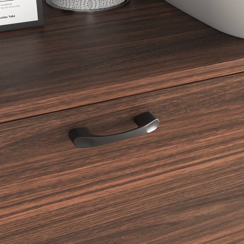 Desk Cabinet, with Storage Drawer & Shelves