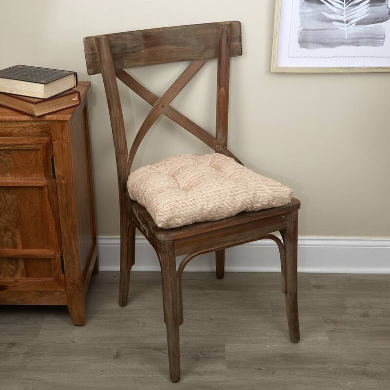 Klear Vu Chance Memory Foam Dining Chair Cushion Set (Set of 4)