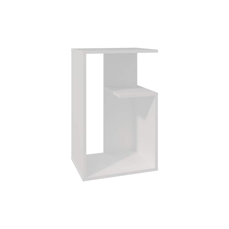Side Table 25" H, 1 Shelf,full assembly required,FSC Certified CPSIA Compliant