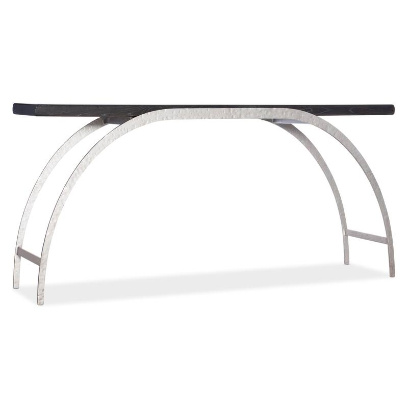 Hooker Furniture 7228-85011 Commerce and Market 68" Wide Oak Veneer - Silver / Black