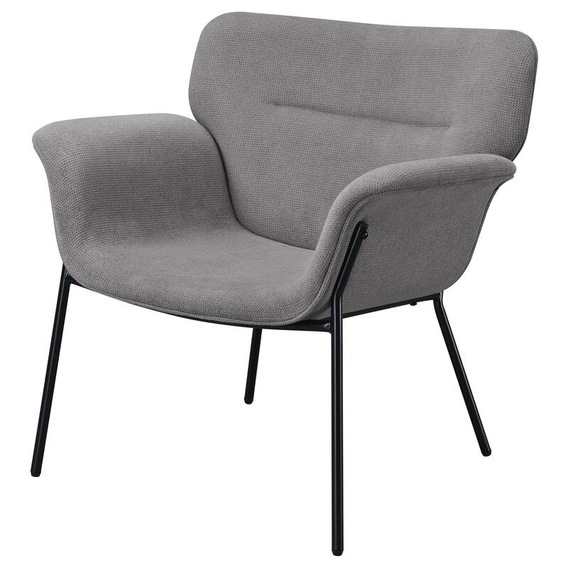 Davina Upholstered Flared Arm Accent Chair