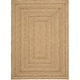 preview thumbnail 4 of 29, Nourison Natural Seagrass Indoor/Outdoor Solid Area Rug 4' x 6' - Natural