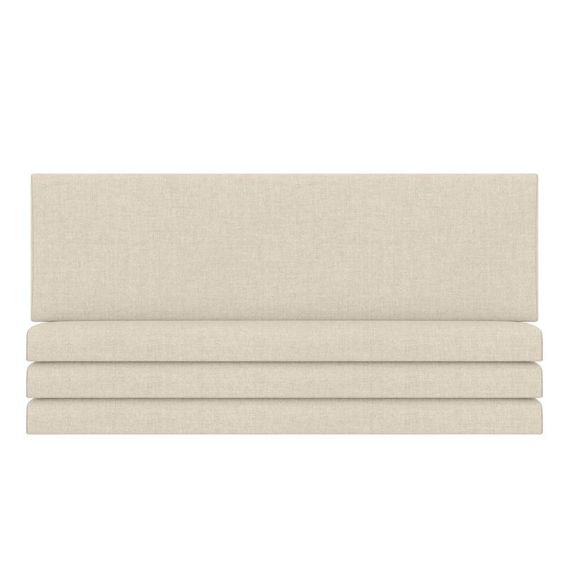 Jaxx Panelist Modern Padded Headboard - Set of 4 Wall Mounted Panels