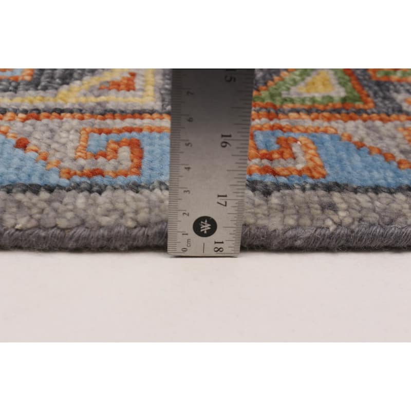 ECARPETGALLERY Hand-knotted Jules Serapi Grey Wool Rug - 7'11 x 10'1