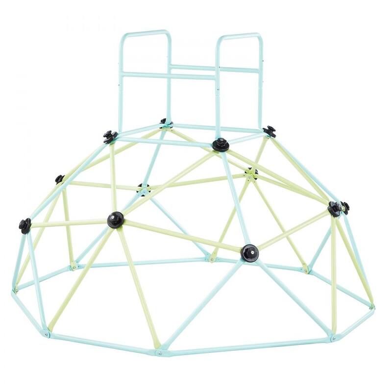 6FT Playground Geometric Dome Climbing for Kids with Rust Resistant Steel for Indoor or Outdoor Fun - 72 x 72 x 52.6 in