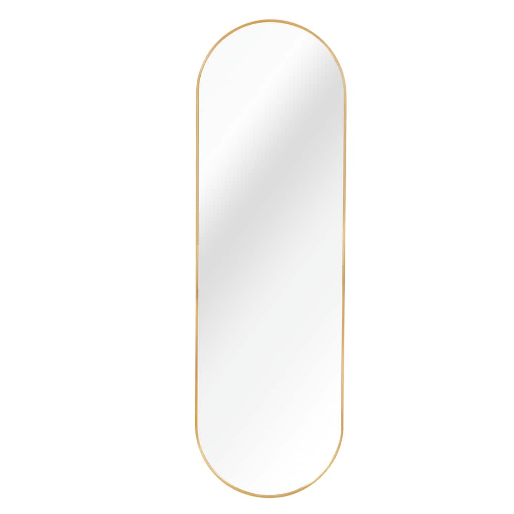 63 X 20in Pill Shaped Full Lenghth Mirror Or Bathroom Mirror