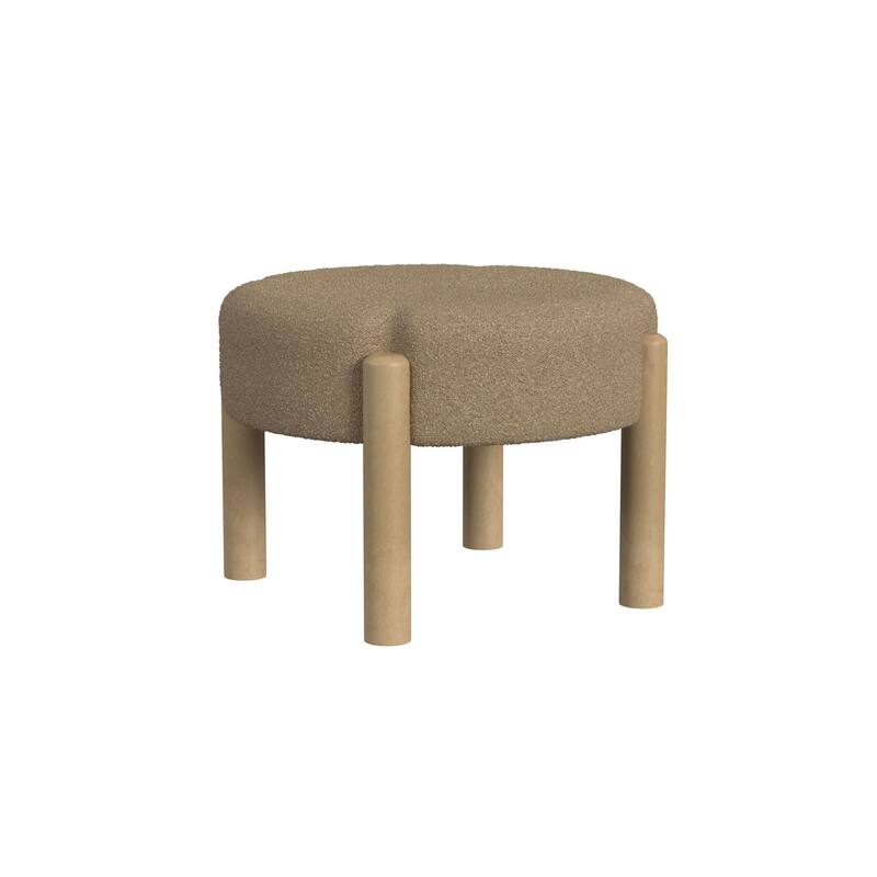 HomePop Luna Modern Ottoman