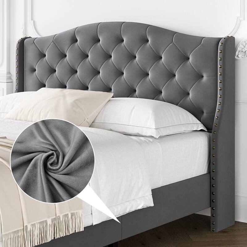 Luxurious arched pull-point soft bed