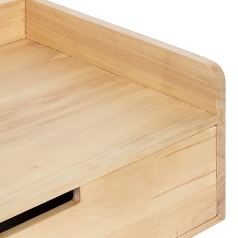Kate and Laurel Kitt Premium Sold Wood Floating Shelf Side Table