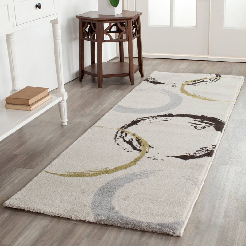 SAFAVIEH Porcello Cerise Modern Rug