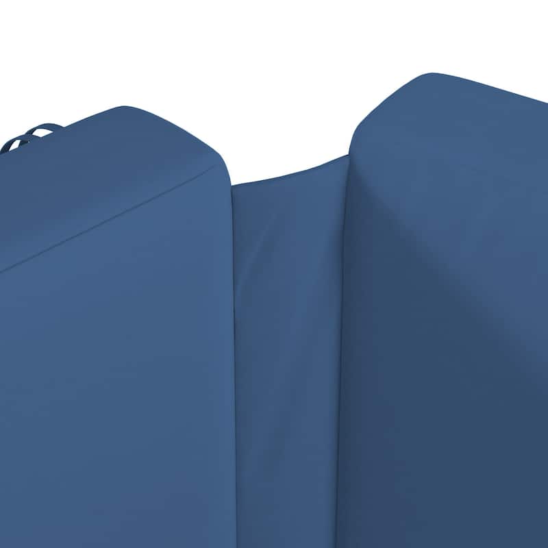 California Umbrella Outdoor Chaise Lounge Cushion, 24" x 78", Memory Foam, Sunbrella Fabric